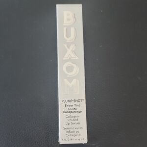 Buxom Sheer Tint Lip Serum - Silver Packaging In Koral Kiss